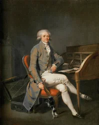 Maximilien Robespierre (oil on canvas)