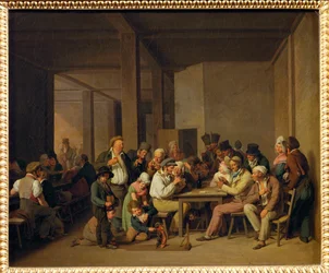 Scène de cabaret ...
