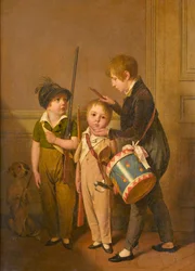 Louis-Léopold Boilly - Mes petits soldats