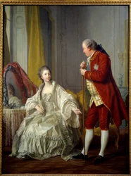 Portrait du Marquis et de la Marquise de Marigny
