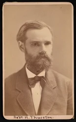 Portrait de Robert Henry Thurston 1839-1903, juillet 1875
