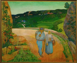 Col du Jura près de Poligny (peinture sur toile)