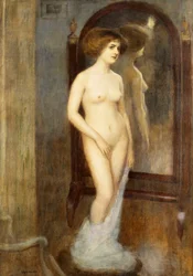 Un nu au miroir