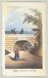 Pont fantaisie n° 14, de la série, Vues de Central Park, New York, Partie 3, 1864
