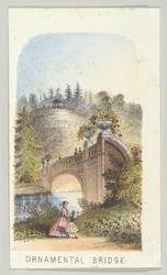 Pont ornemental, de la série, Vues de Central Park, New York, Partie 2
