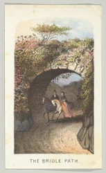 Le chemin des brides, de la série, Vues de Central Park, New York, Partie 2, 1864