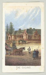 Le Casino, de la série, Vues de Central Park, New York, Partie 3, 1864