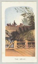 La Promenade, de la série, Vues de Central Park, New York, Partie 2