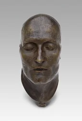 Masque mortuaire de Napoléon, modelé en 1821, moulé en 1833