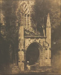 Fontaine de Notre-Dame à Saint-Brieuc, Bretagne, c. 1853