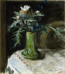 Nature morte avec chardon