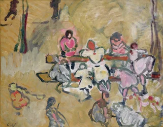 Enfants jouant rue Caulaincourt, c.1907-14