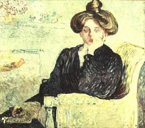 Jeune femme pensive