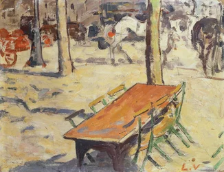 La terrasse ombragée