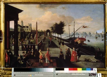 La promenade longeant le bord de mer