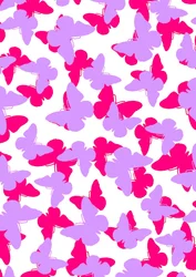 Papillons superposés (numérique)