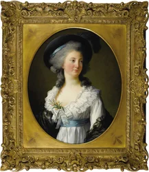 Portrait de Madame de Moreton comtesse de Chabrillan, 1782