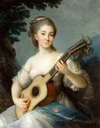 Portrait de Marie-Louise de Robien, 1774