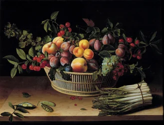 Nature morte avec panier de fruits