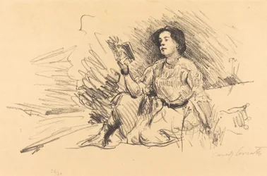 Lesendes Mädchen, 1911