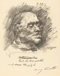 Masque mortuaire de Liebknecht