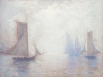 Voiles bleues