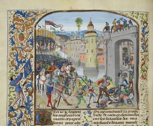 La Bataille de Caen en 1346, vers 1470-1475
