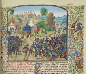 La bataille de Chiset le 21 mars 1373, vers 1470-1475