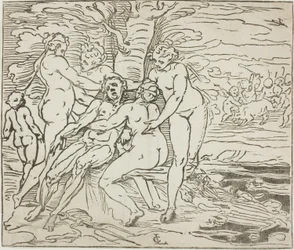 Vénus pleurant la mort d