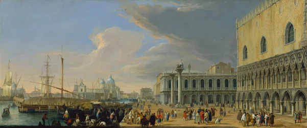Le Molo, Venise, vue vers l