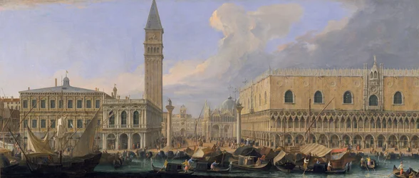 Le Molo, Venise, depuis le Bacino di San Marco