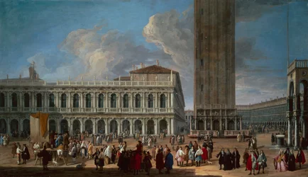 La Piazzetta et la Piazza San Marco, Venise