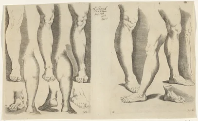 Études de jambes (Livre de dessin)