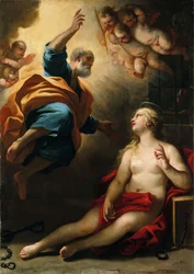 Saint Pierre guérissant Sainte Agathe