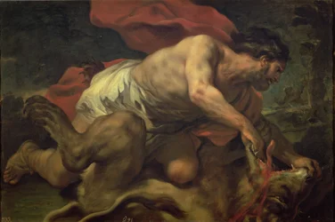 Samson et le lion