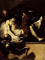 La mise au tombeau du Christ, vers 1659-60