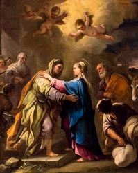La Visitation, vers 1695/96 (Huile sur cuivre)