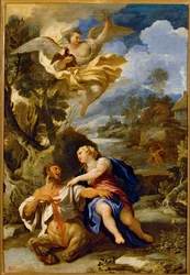 La mort du centaure Nessus ... (peinture sur toile)