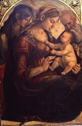 La Sainte Famille avec Saint Jean-Baptiste