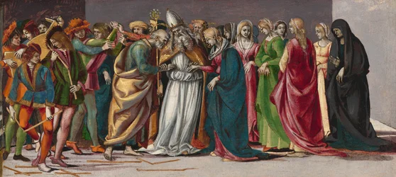 Le Mariage de la Vierge, vers 1490-1491