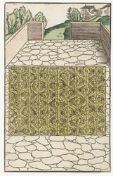 Tabernacle avec motif de chérubins
