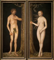 Adam et Ève, vers 1510-20