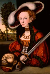 Judith avec la tête d