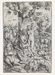 Adam et Ève au Paradis