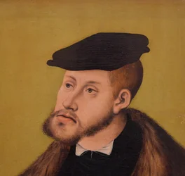 Allemand : Bildnis Kaiser Karls V. Portrait de l