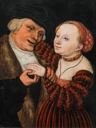Allemand : Der verliebte Alte The ill-matched Lovers