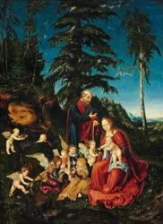 French : Rest on the Flight to Egypt Rest on the Flight to Egypt