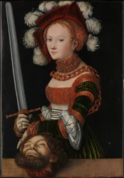 Judith avec la tête d