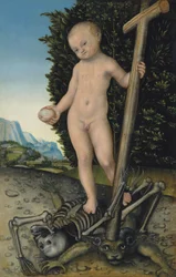 Le Christ enfant en tant que rédempteur