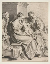 Sainte Famille avec Saint Jean